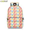 Nueva mochila escolar de poliéster para niños con diseño de Alongus Game Surrounding, de gran capacidad, para estudiantes y con carga reducida.
