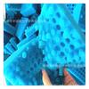 100 piezas de filtro nasal de repuesto azul para aspirador nasal, esponja protectora de algodón para niños y bebés con congestión nasal.