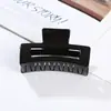 Acessórios de Cabelo Mais Vendidos da Amazon para Mulheres, Presilha Retangular Fosca, Presilha Simples para Rabo de Cavalo, Presilha de Tubarão para a Parte de Trás da Cabeça