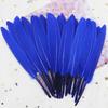 Pluma de ganso cuchillo recto pequeño pluma 10-15cm en stock venta al por mayor pendientes de plumas jardín de infantes DIY materiales de joyería hechos a mano