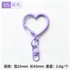 Hebilla de corazón seleccionada cuidadosamente Hebilla en forma de 8 Accesorios DIY Juguetes de cuentas Perler Accesorios Colgante de corazón de melocotón Llavero Muñecas Figuras Adornos