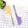 Raspador de silicona para hornear pasteles, venta al por mayor, para cocina, crema, mermelada, remover, herramientas grandes para hornear, espátula raspadora