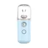 Muñeco de Conejo Instrumento Hidratante con Spray Humidificador Facial Instrumento de Belleza de Mano Vaporizador de Spray Frío Facial Instrumento de Toma de Oxígeno Hidratante