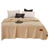 Manta de Invierno de Imitación Cachemira Espesada Manta para Siesta de Oficina Vellón Coral Manta Pequeña Manta para Sofá con Aire Acondicionado para Cama
