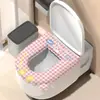 Capa de assento de vaso sanitário adesiva para todas as estações, espessa, cobertura total, não lavável, à prova d'água para o verão