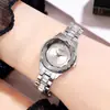 Reloj de Moda para Niña con Incrustaciones de Diamantes Goldie GEDI Personalizado Famoso en Internet Correa de Acero Reloj de Cuarzo Reloj Colorido Casual para Mujer