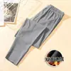 2024 Novas Roupas Íntimas Masculinas Calças de Algodão Masculinas Calças Finas de Lã de Algodão Leggings Calças Quentes de Inverno Masculinas