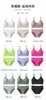 Conjunto de lencería de camisola multitalle de comercio exterior, top tipo tank top y bragas push-up talla grande, ropa deportiva para yoga, conjunto de sujetador anti-exposición