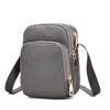 Nueva Bolsa para Teléfono Móvil Moda Bolso para Mujer Bolso Cruzado Monedero de Color Sólido Mochila Pequeña para Mujer Bolso de Tela