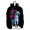 Messi Messi's Nueva Mochila Escolar para Niños Personalizable DIY Mochila para Estudiantes Niños y Niñas Mochila de Jardín de Infancia