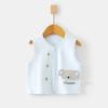 Chaleco para Bebé, Chaleco Protector de Barriga, Chaleco de Doble Capa para Niños de Otoño e Invierno, Chaleco, Ropa Interior Térmica de Algodón Puro para Recién Nacidos