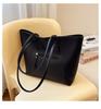 Tendencia de Moda Transfronteriza 2026 Bolso Tote de Gran Capacidad para Mujer, Bolso de Hombro y Cruzado, Elegante y de Gran Capacidad