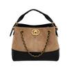 2025 Nova Bolsa Saco de Couro Fosco Retrô Bolsa de Corrente Retrô com Rombos Venda Quente Transfronteiriça Nova Bolsa Feminina Estilo Popular
