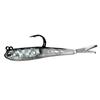 Isca Biónica Pequena de Peixe Cinza Atacado de Fábrica, Peixe de Cauda Bifurcada com Anzol de Chumbo, Isca Artificial de Peixe Macio Sem Anzol, Isca Luminosa