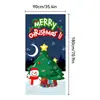 2026 Nuevo Colgante de Tela Navideño Transfronterizo Decoración Muñeco de Nieve Papá Noel Fiesta Festiva Porche Árbol de Navidad