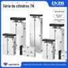 Cilindro de Eixo Duplo Tn101620253240 Haste Dupla Tda16X40X50X60X75 Cilindro de Haste Dupla com Pistão Magnético