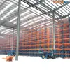 Prateleiras Pesadas para Armazém Prateleiras Industriais para Paletes Prateleiras de Vigas para Armazém Oficina Armazenamento a Frio Prateleira de Armazenamento Vertical Rack para Teto Alto