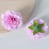 Flor Simulada Flor de Clavel Cabeza de Flor DIY Flor Artificial Pasador de Pelo Tocado de Flor Decoración de Recuerdo para el Hogar con Flor de Seda
