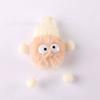Llavero de Peluche de Elfo de Color Explosivo de TikTok Lindo Dibujo Animado Pequeño Colgante de Muñeco Bola de Carbón Adornos Colgantes para Bolsa