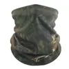 Máscara Fina para Montar Camuflaje para Exteriores Multifuncional Pañuelo Mágico Transpirable Absorbente de Sudor Bufanda de Malla para el Cuello Transfronterizo