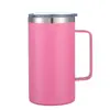 Taza termo de acero inoxidable 304 para comercio exterior transfronterizo 24oz taza de oficina taza de café taza de acero inoxidable taza con asa