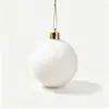 Bolas de Flocagem Transfronteiriças 3cm-10cm Bolas de Natal Multicor Enfeites Pendentes para Árvore de Natal Bolas de Decoração de Feriado