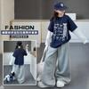 Conjunto Casual de Otoño para Niñas Estilo Coreano 2025 Nuevo Moderno a la Moda Sudadera y Pantalón Deportivo de Otoño para Niños