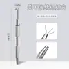 Pinza para agarrar arte de uñas mini pat pat cuadrado pequeño salón de uñas pinza para agarrar esponja clip para agarrar degradado rubor ombre pinza para agarrar herramienta de bolígrafo