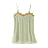 Marca Z Ins Roupas Femininas Europeias e Americanas Transfronteiriço Renda Camisola Moda Casual Aliexpress Mais Vendido Amarelo-Verde Outro Za