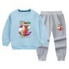 Conjunto de Suéter con Estampado de Unicornio para Niños Ropa de Otoño Moda de Otoño Niños Pequeños y Medianos Primavera y Otoño Bebé Deportivo Conjunto de Dos Piezas