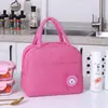 Nueva bolsa de almuerzo aislada de tela Oxford de gran capacidad, bolsa de almuerzo para estudiantes, bolsa para lonchera, venta al por mayor para vendedores ambulantes
