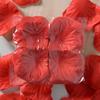 Pétalos de Rosa de Simulación Suministros para Boda Decoración de Flores Falsas para Habitación de Boda Accesorios de Flores Espolvoreadas a Mano Tela No Tejida Cuatro Apilados 100 Piezas