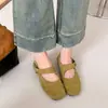 Sapatos Loafer Mary Jane Femininos, Primavera/Verão Ballet Retrô 2026 Estilo Francês Sola Macia Sapatos Baixos para Vestidos
