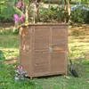 Armário de Ferramentas Caixa de Ferramentas à Prova de Chuva Anti-corrosão para Quintal de Casa Villa Sala de Ferramentas de Jardim Varanda Externa Mop Frete Grátis