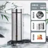 Termo Vientiane de Titanio Puro para Hombres y Mujeres, Taza de Agua de Gran Capacidad, Taza con Separador para Preparar Té, Regalo de Alta Gama, Taza de Titanio Portátil