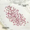 Accesorios Huazi para Uñas Cristal K9 Brillante Rojo Rosa Gota de Agua Colorido Borde Invertido Planos Fondo Diamante Pequeños Planos Fondo Diamante de Forma Especial