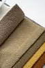 Tela de chenilla para sofá en stock del fabricante Funda de cojín al por mayor Tela gruesa de cachemira sintética Cojín decorativo Funda para coche Tela decorativa