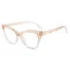 Gafas de Sol Transfronterizas que Cambian de Color, Protección Solar, Moda Retro de Tendencia Europea y Americana, Gafas de Sol Cat-Eye de Alta Gama para Mujer, Celebridad de Internet