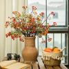 Cerámica Gres Cerámica Jarrones Adornos Macetas Sala de Estar Retro Americano Botellas Cerámica Antigua Creativa con Flores Secas