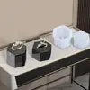 Amapola DIY Molde de Resina de Cristal Soporte para Anillos Soporte de Almacenamiento de Anillos Fabricante de Moldes de Silicona Recomendación al por Mayor