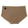 Ropa Interior Sin Marca Jia Zhichun Yoga para Mujer 7A Seda de Morera Entrepierna Antibacteriana Sin Cadera Pantalón Corto Deportivo Triangular de Cintura Media para Niñas