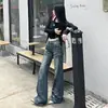 Novo Produto! Outono 2026|Calça reta estilo garota picante americana, calça flare, nova calça pantalona de verão