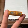 Madeira de Pessegueiro Antiga Quatro Vias Riqueza, Paz e Alegria Conjunto de Duas Peças DIY Acessórios para Joias de Contas Budistas Pulseira Pingente Artigo