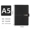Set de Regalo de Caja de Cuaderno A5 de Gama Alta Bloc de Notas para Registro de Reuniones de Oficina y Negocios Recuerdo para Clientes para Imprimir Logo