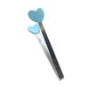 Fabricantes clip de silicona para niños clip corto de acero inoxidable antideslizante para hielo mini clip para alimentos clip para azúcar clip para alimentos para horno