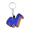 Fabricante Personalizado Nuevo Caucho Suave de PVC Llavero Estéreo IP Colgante de Regalo Exquisito Llavero de Recuerdo para Eventos