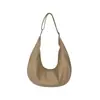 Bolsa Minimalista de Nylon Estilo Coreano para Dumpling para Mulheres, Grande Capacidade, Leve, Bolsa de Ombro Transversal, Bolsa Tote Unissex