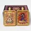 Xizang Thangkalong Quinto Mestre Benmingfo Manjushri Oito Deuses Protetores Pingente Thangka Estéreo em Relevo Dupla Face Venda por Atacado