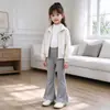 Chaleco Tejido Lindo para Niñas con Bordado de Pastel, Top Exterior Chaleco Suéter sin Mangas de Cuello Redondo para Bebé Niña Primavera/Otoño