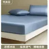 Lençol de Cama de Seda Gelada Lyocell Peça Única Protetor de Colchão Refrescante Lençol com Elástico Envolvente Completa Conjunto de Três Peças Novo Modelo de Verão 2026 3
